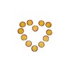 Beeswax Tea Lights Made of Pure Beeswax, 20 Tea Lights
