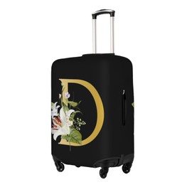 Tuizumy Decorative D Suitcase Protectors Elastic Washable Luggage Covers With Concealed Zippers For 18-32 Inch Luggage (Size Xl: Fits 29-32 Inch)