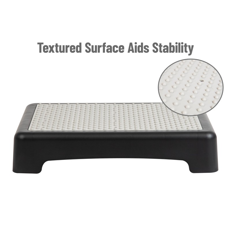 Mind Reader Platform Booster Step, Step Stool for Seniors, Indoor