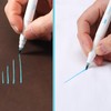 Mr. Pen- Fabric Markers for Sewing, 5 Pack, Blue, Erasable,