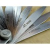 Faithfull FAIAUFEELER Metric Feeler Gauge - 20 Blade 0.05-1.00mm