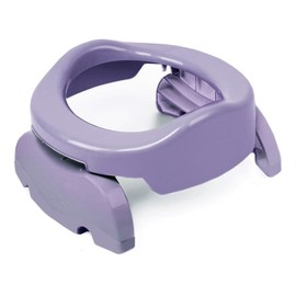 Potette Plus 2-in-1 Compact Travel Potty & Toilet Training Seat | Potty Training Essential for Toddlers | (Heather)