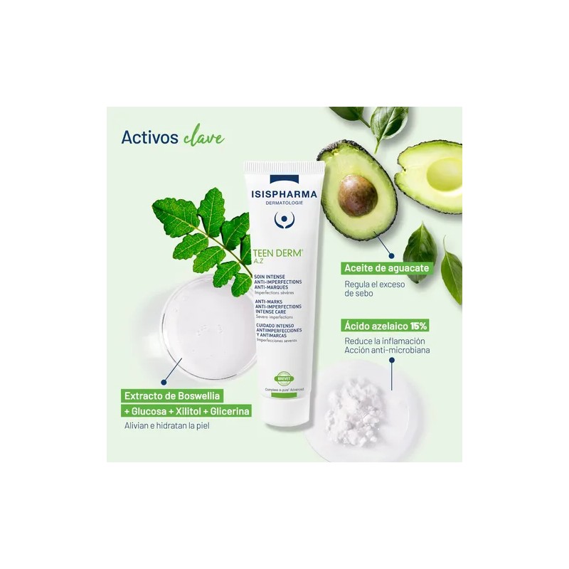 Kit Isispharma Teen Derm Gel Sensitive 250ml + Teen Derm