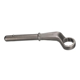 HARFINGTON Offset Box End Tubular Handle Wrench 1-5/16" CR-V 12 Point Offset Single End Torx Wrench High Neck Tubular Box Wrenches for Tightening Remove Screws and Fasteners, Silver Gray
