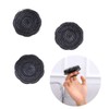 LALAFINA 4pcs Hair Shampoo Brush Scalp Massager Bristle Brush for