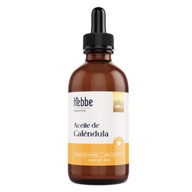 Hebbe - Aceite de Caléndula 100% Puro, Hidratante y Cicatrizante para Piel y Cabello, 50 g