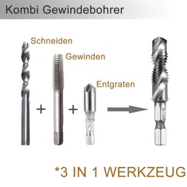 105° Angle Wrench Attachment Adapter (1/4 Inch, Drill Hexagonal Shaft) and 3 Piece Socket Adapter Cordless Screwdriver Socket Adapter Socket Spanner Nut Set for Bit Holder