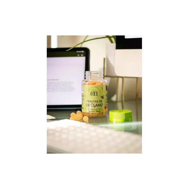 Aceite De Orégano Y Coco 30 Ml, Perlitas Mielorégano 100
