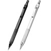 2 Pack Metal Mechanical Pencils 0.5mm for Drafting, Sketching, Engineering,