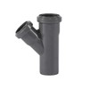 Ostendorf HTsafe Branch DN 50/40 mm 45 Degree HT Pipe