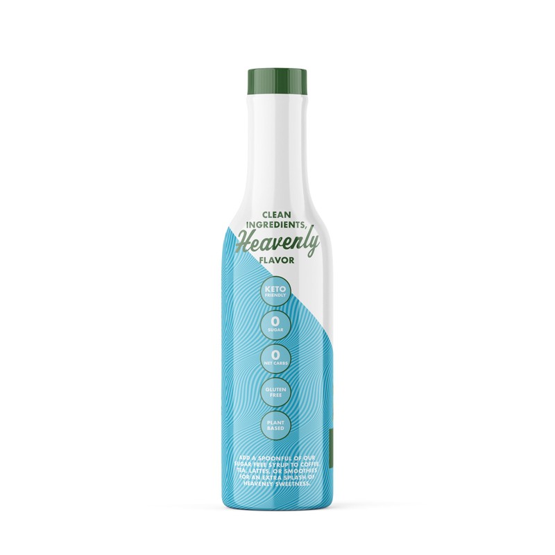 Sugar Free Peppermint Pattie Syrup - Stevia-Based, No Artificial Sweeteners,