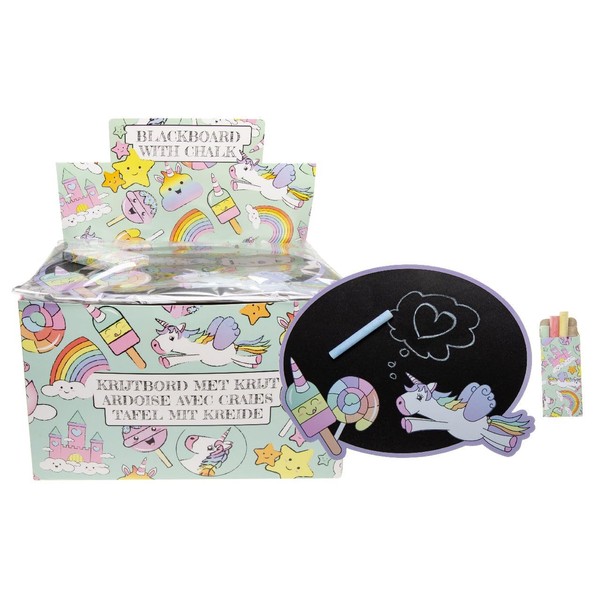 DUCKIEZ Childs Chalkboard with Chalk. Multiple Designs, Design Chosen at