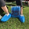AQASKIN Durable Disposable CPE Overshoes (4g) Personal Protective Equipment for
