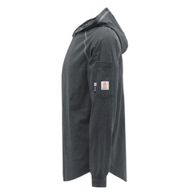 BOCOMAL FR Hooded T Shirts Heather Series 6oz Flame Resistant NFPA2112 CAT2 Fire Retardant Hoodies Work Shirt