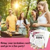 LONLONBANG Housewarming Invitations BBQ Picnic Housewarming Party Back Yard Cookout