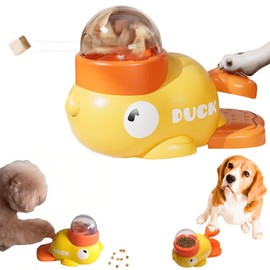 Interactive Dog Treat Dispenser, Puzzle Feeder Dog, Duck Pet Feeder for Healthy Eating, Interactive Treat Dispenser Toy for Dogs and Cats (1 PCS)