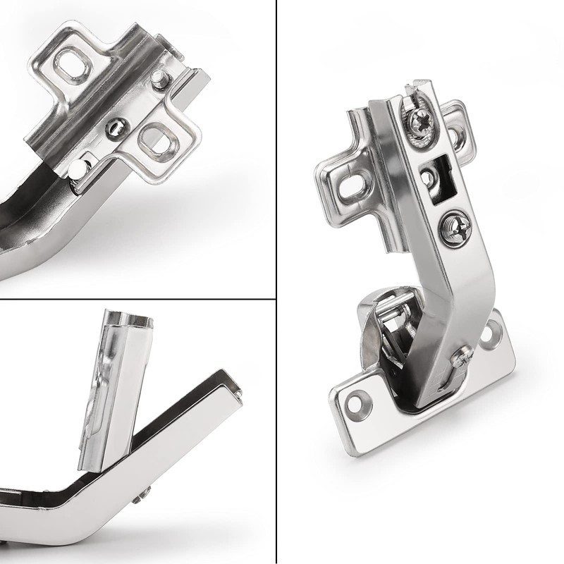 Probrico Cabinet Hinges(5 Pair), Full Overlay Hinges for Wardrobe, 135