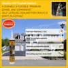 SIKA Sikaflex-410 Asphalt Sealant, Black, Self-Leveling Hybrid Sealant for Filling