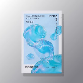 innisfree 이니스프리 액티브 마스크 히알루론산 [수분충전] 25mL 1매, 1개