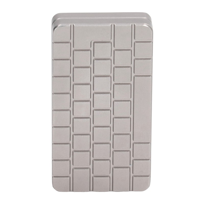 Magnetic Push Slider Computer Keyboard Printing Metal Fingertip Push Card