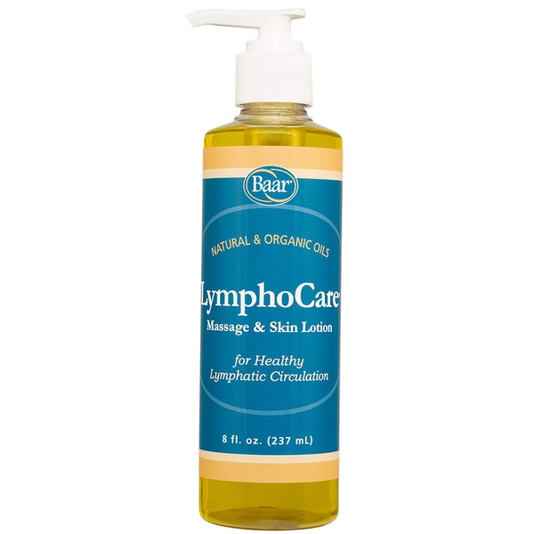 LymphoCare Massage Oil and Skin Lotion (8 oz)