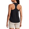 CRZ YOGA Womens Racerback Yoga Tank Tops High Crewneck Soft