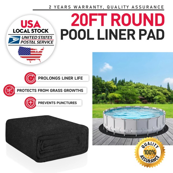 MODIGT MGT 20 FT Round Pool Liner Pad for Above