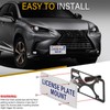 No Drill License Plate Holder Compatible with Lexus GS 2013-2020