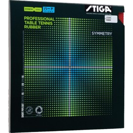 STIGA 1710180518 Table Tennis Rubber Tension Table Soft Symmetry Hard Version Red Medium Thickness