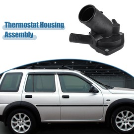 X AUTOHAUX Thermostat Housing Assembly LR005765 Engine Coolant Thermostat Housing Assembly for Land Rover for Range Rover Sport 2006-2009