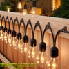 Lewufe Hooks for Outdoor String Lights Clips, Christmas Light Clips