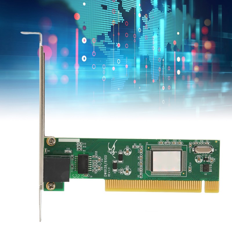 PCIe Network Card Self Adaption 10 100mbps NIC RJ45 Auto