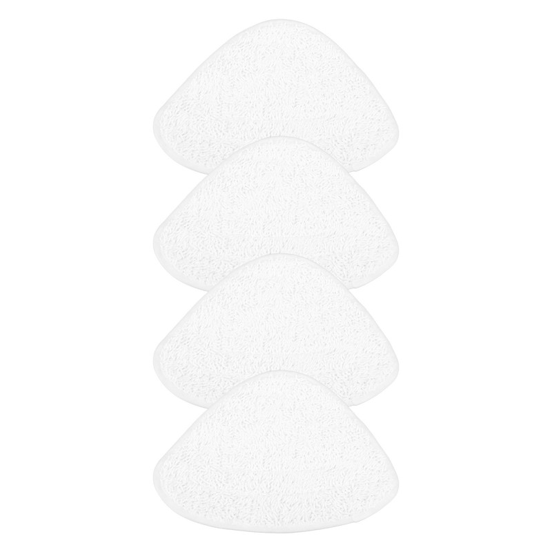4Pcs Steam Cleaning Machine Pad Microfiber Washable Strong Water Absorption