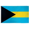 Bahamas Flag 3x5ft Poly - INTERNATIONAL FLAGS