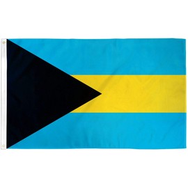 Bahamas Flag 3x5ft Poly - INTERNATIONAL FLAGS