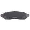ECCPP D1094-8200 4pcs Front Semi Metallic Disc Brake Pad Set