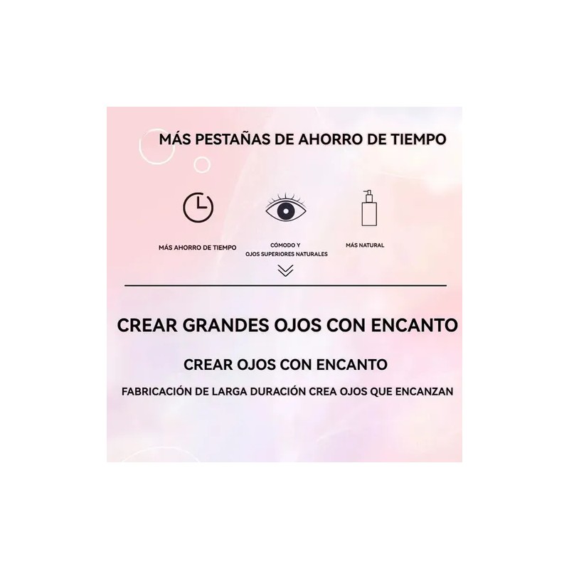 Kit de Extensión de Pestañas 40D Curvatura D para Volumen