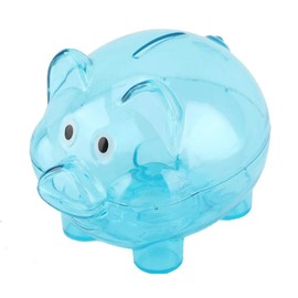 Piggy Bank, Bank Gifts Coins Bank, Cute Baby Savings Bank, for Boys for Girls(Trumpet Blue)