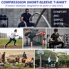 SPVISE Compression Shirt Men Spandex Sport Tshirts Athletic Workout Running
