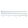 Household Essentials Mega Outdoor Clothesline Single T-Post, White