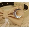 Champagne Dog Bow Tie ring bearer, Pet Wedding, Proposal, Dog
