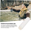Abaodam 3 Rolls Professional Fishing Line Elastic Nylon Sea Fishing