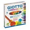 Giotto Turbo Color 24er Kartonetui F417000, Mehrfarbig