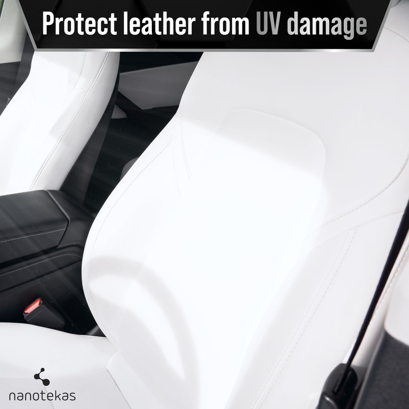 Nanotekas Professional Leather Ceramic Coating - Leather Coating for Car