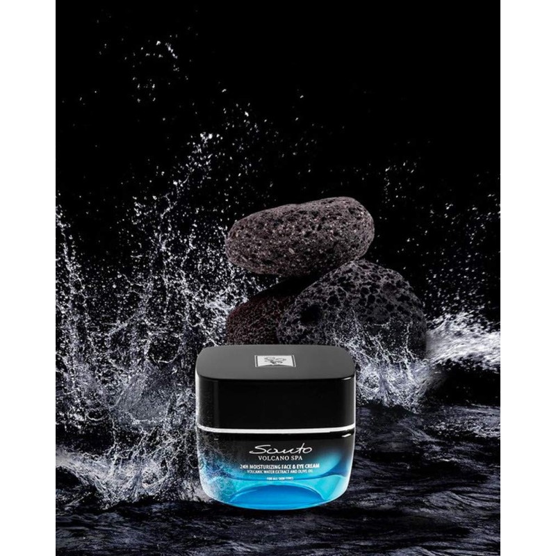 santo volcano 24H Moisturising Face Cream Eye All Skin Types