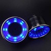 ZONADA 12V LED Stainless Steel Cup Drink Holder 2PCS Blue