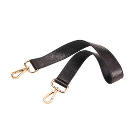 24.8” Leather Replacement Strap for Handbags Shoulder Bag with Metal Buckles(Expresso-Gold Hardware)