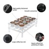 2 Set 15 Slots Flat Countertop Coffee Pod Holder Flat