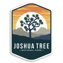 Joshua Tree National Park Sticker Decal Notebook Car Laptop 4"x5.5" (Color)