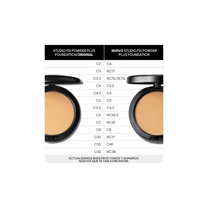 Base De Maquillaje En Polvo Mac Studio Fix Powder Plus
